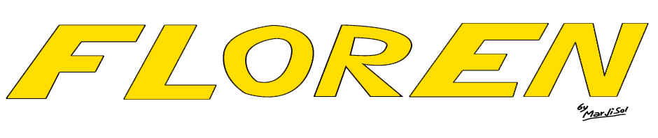 El primer logotipo utilizado en las historietas de Floren durante sus 5 primeras temporadas, entre 2011 y 2016